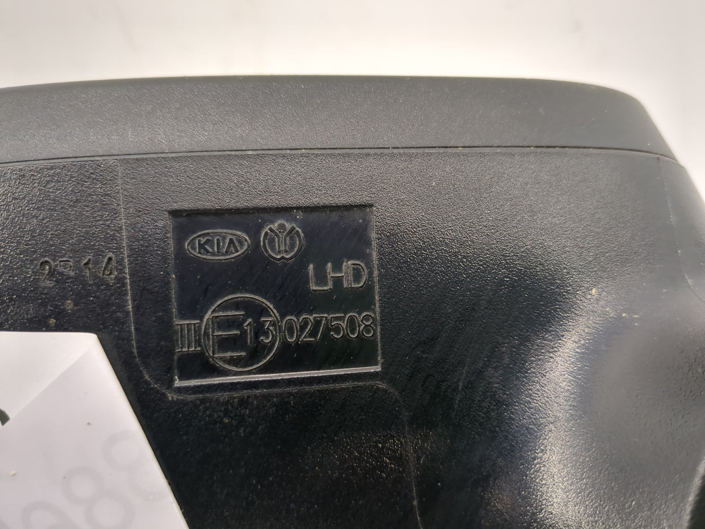 2012-2014 Kia Rio Side Mirror Replacement Driver Left View Door Mirror Fits Fits 2012 2013 2014 OEM Used Auto Parts - Oemuse