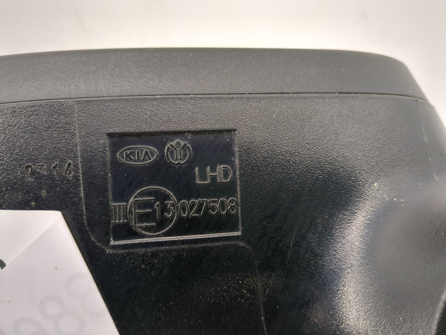 2012-2014 Kia Rio Side Mirror Replacement Driver Left View Door Mirror Fits Fits 2012 2013 2014 OEM Used Auto Parts - Oemuse