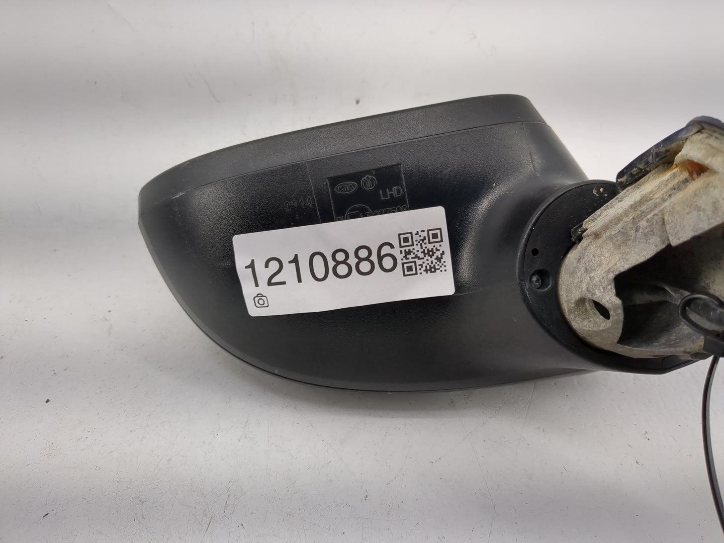 2012-2014 Kia Rio Side Mirror Replacement Driver Left View Door Mirror Fits Fits 2012 2013 2014 OEM Used Auto Parts - Oemuse