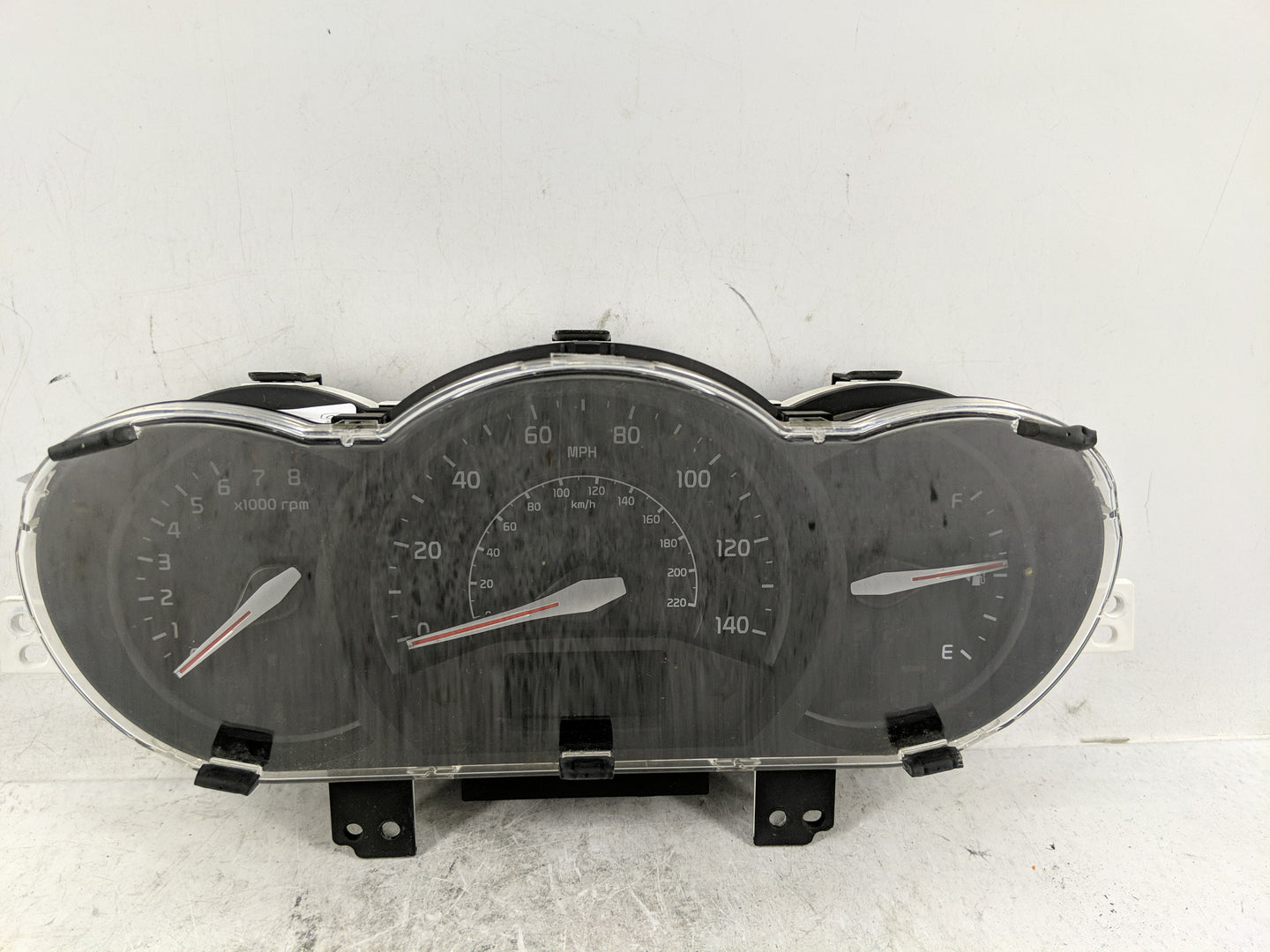 2012 Kia Rio Instrument Cluster Speedometer Gauges Fits OEM Used Auto Parts - Oemusedautoparts1.com