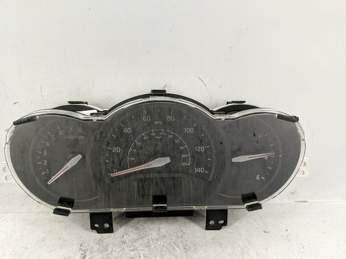 2012 Kia Rio Instrument Cluster Speedometer Gauges Fits OEM Used Auto Parts - Oemusedautoparts1.com
