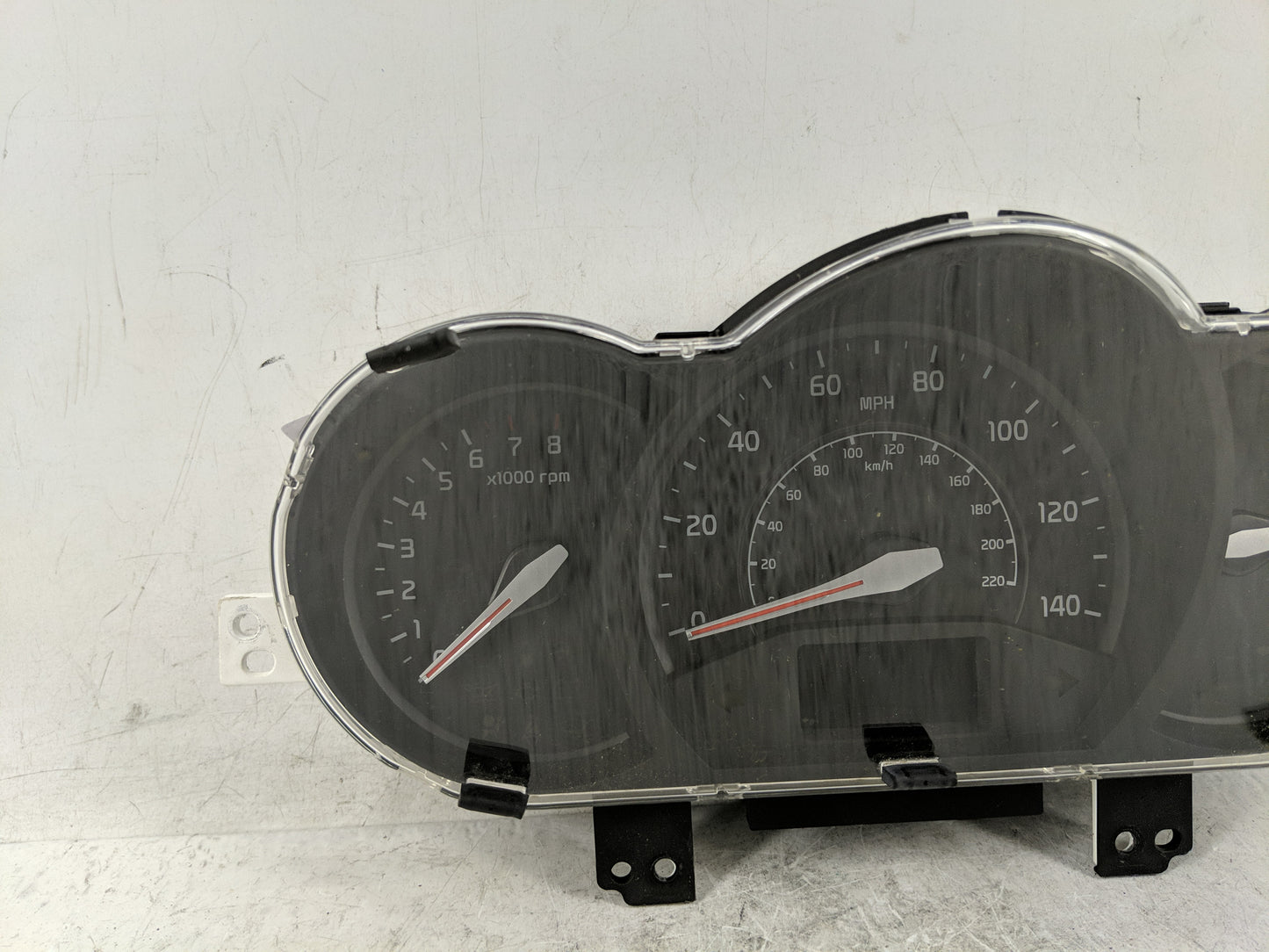 2012 Kia Rio Instrument Cluster Speedometer Gauges Fits OEM Used Auto Parts - Oemusedautoparts1.com
