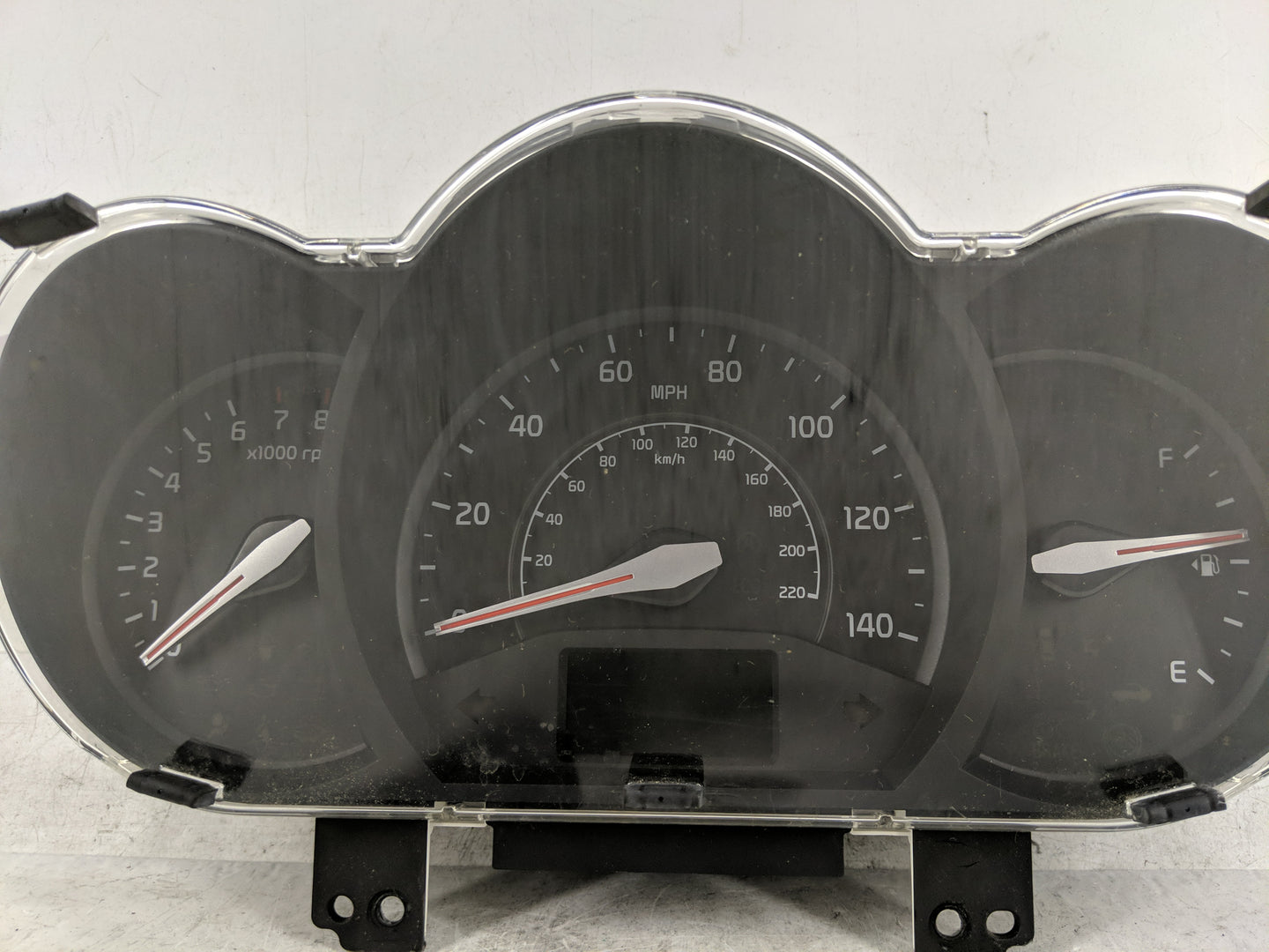 2012 Kia Rio Instrument Cluster Speedometer Gauges Fits OEM Used Auto Parts - Oemusedautoparts1.com
