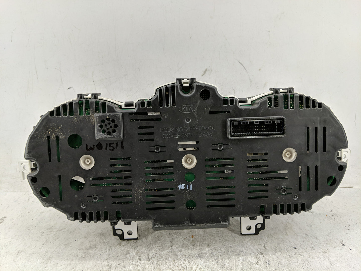 2012 Kia Rio Instrument Cluster Speedometer Gauges Fits OEM Used Auto Parts - Oemusedautoparts1.com