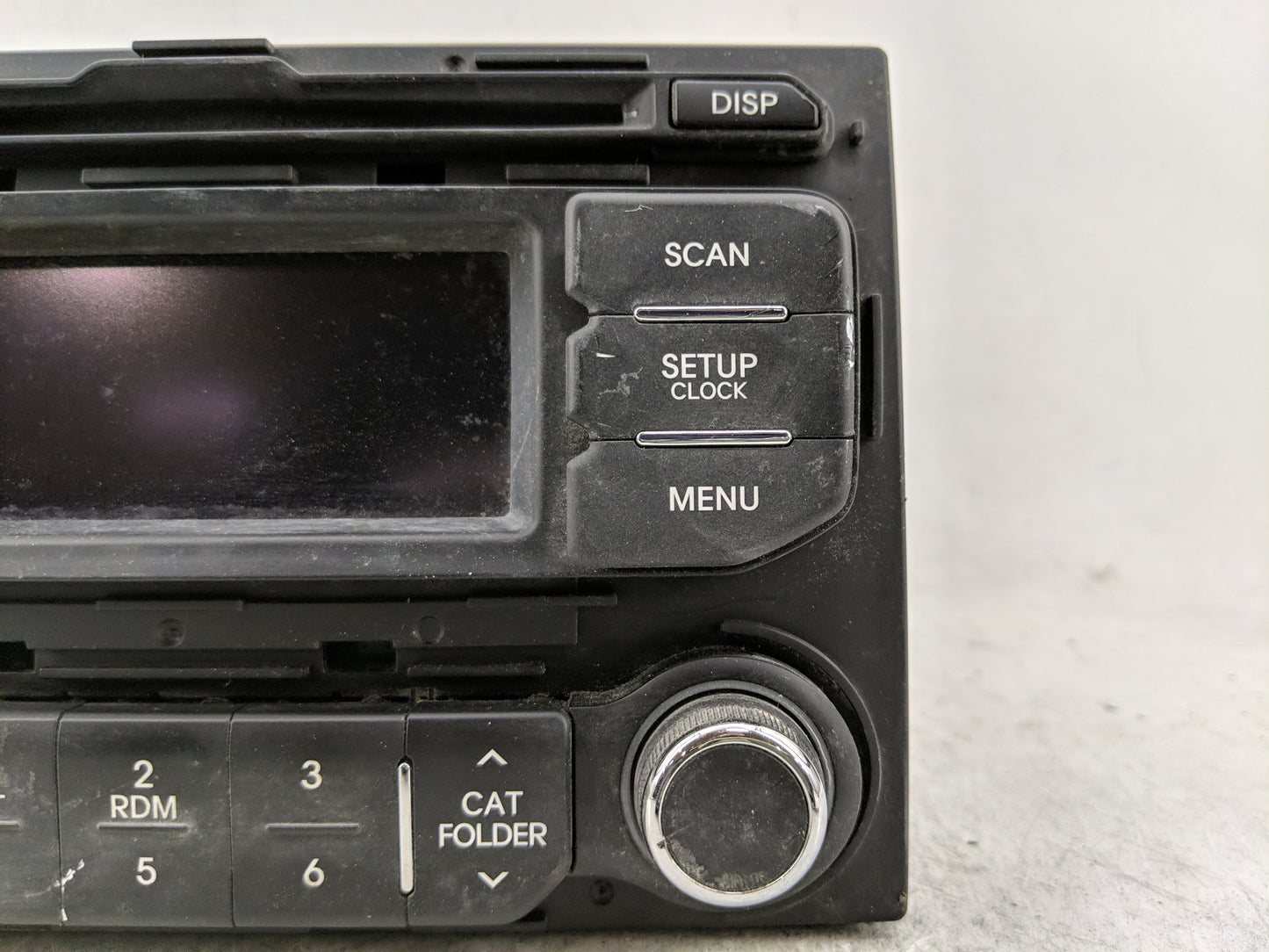 2012 Kia Rio Radio AM FM Cd Player Receiver Replacement P/N:96170-1W900CA Fits OEM Used Auto Parts - Oemusedautoparts1.com