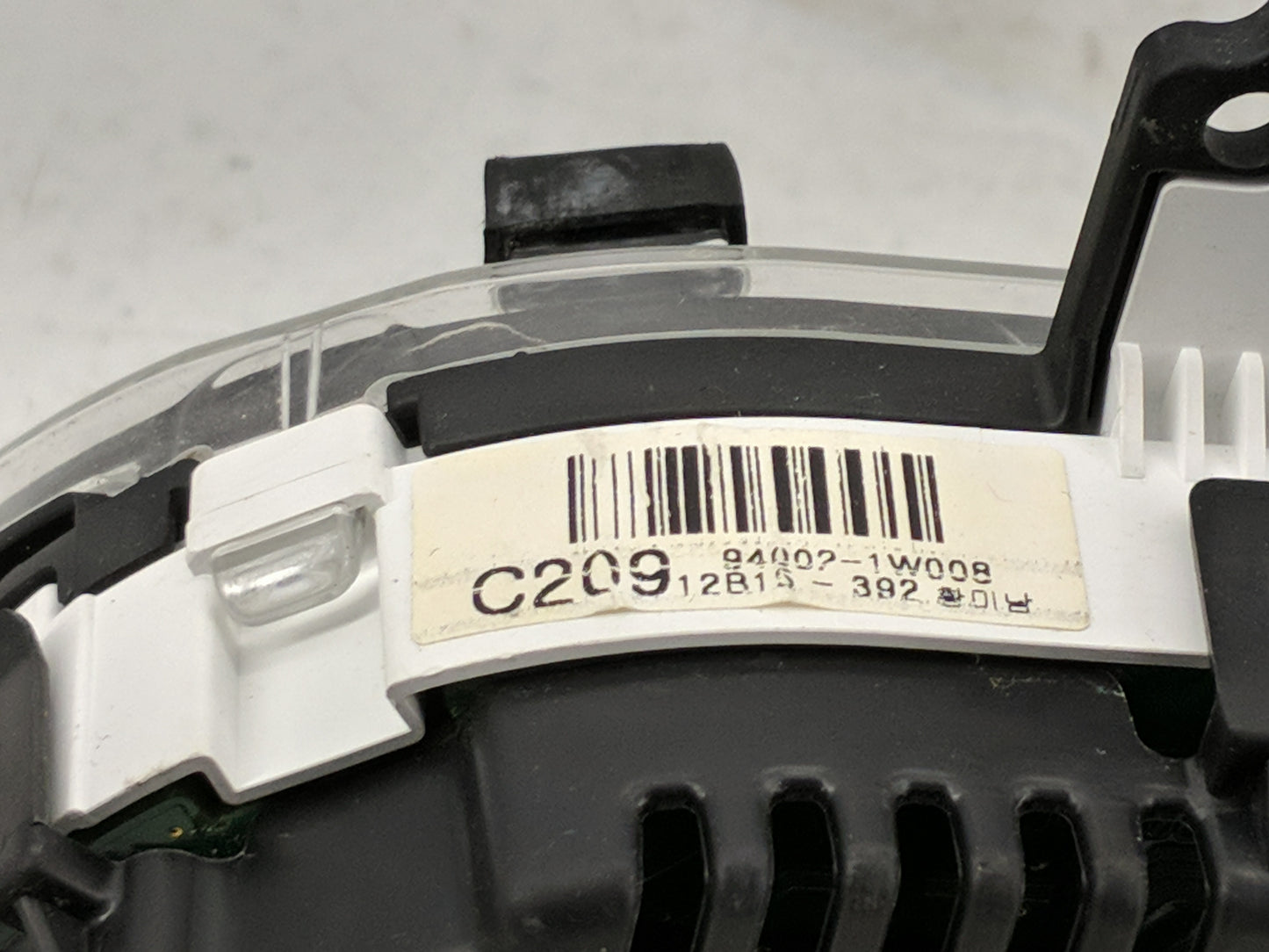 2012 Kia Rio Instrument Cluster Speedometer Gauges P/N:12B15-392 94002-1W008 Miles: Fits OEM Used Auto Parts - Oemusedautopa