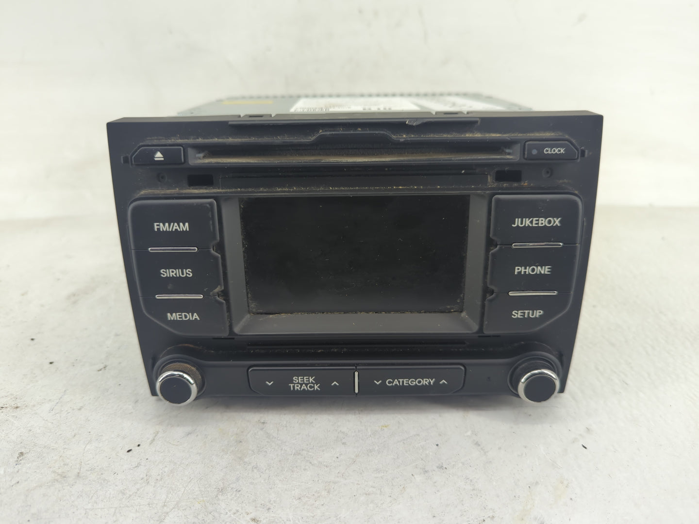 2012-2015 Kia Rio Radio AM FM Cd Player Receiver Replacement P/N:96160-1W100CA Fits Fits 2012 2013 2014 2015 OEM Used Auto P