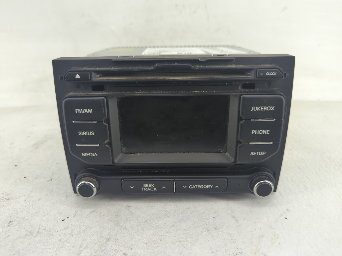 2012-2015 Kia Rio Radio AM FM Cd Player Receiver Replacement P/N:96160-1W100CA Fits Fits 2012 2013 2014 2015 OEM Used Auto P