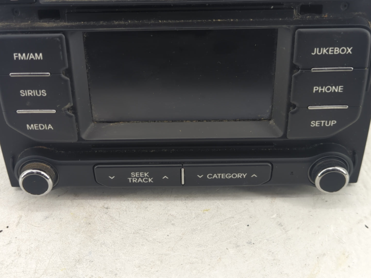 2012-2015 Kia Rio Radio AM FM Cd Player Receiver Replacement P/N:96160-1W100CA Fits Fits 2012 2013 2014 2015 OEM Used Auto P