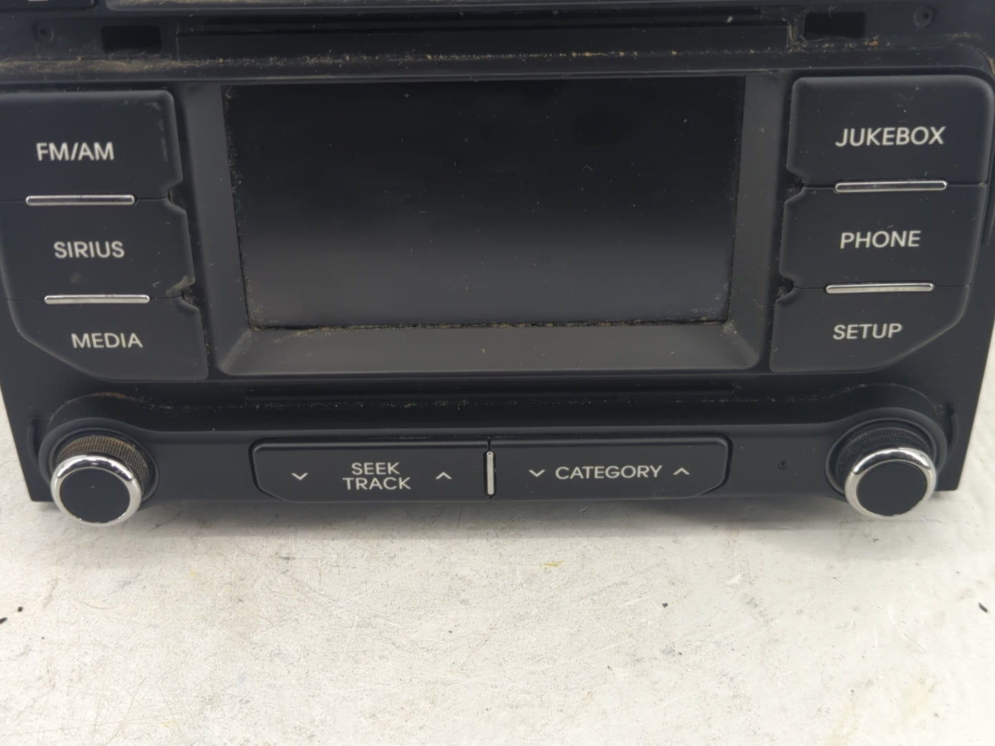 2012-2015 Kia Rio Radio AM FM Cd Player Receiver Replacement P/N:96160-1W100CA Fits Fits 2012 2013 2014 2015 OEM Used Auto P