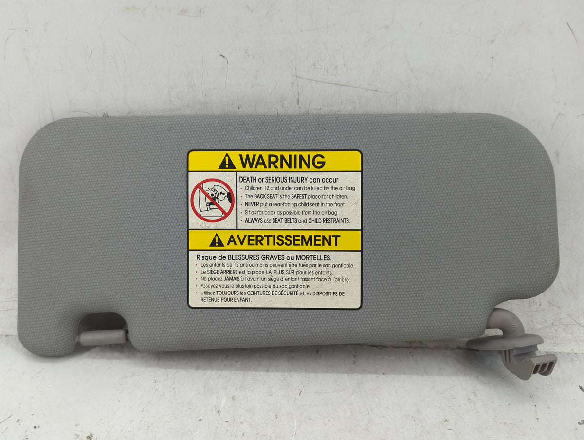 2012-2017 Kia Rio Sun Visor Shade Replacement Passenger Right Mirror Fits Fits 2012 2013 2014 2015 2016 2017 OEM Used Auto P