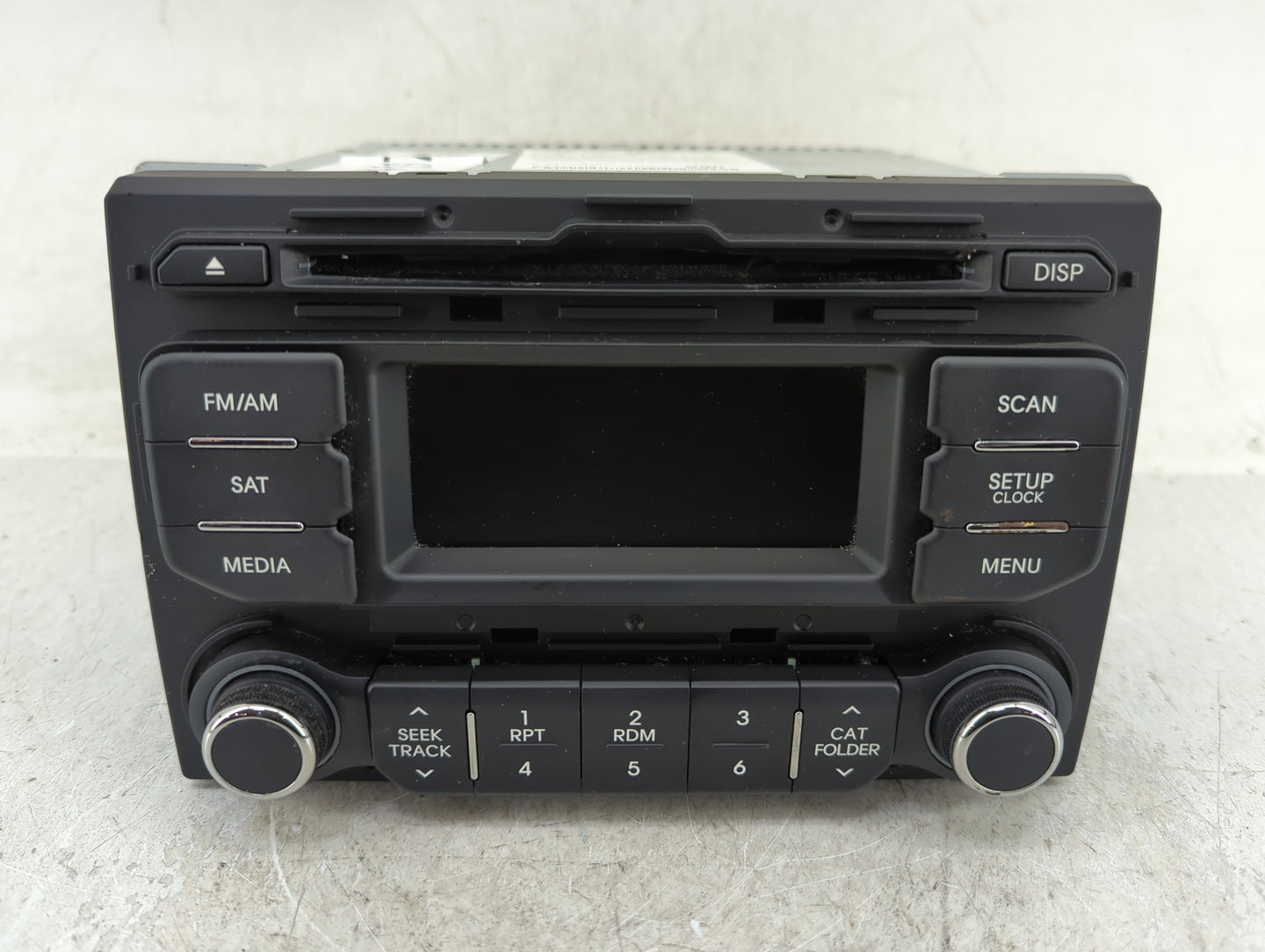 2012-2015 Kia Rio Radio AM FM Cd Player Receiver Replacement P/N:96170-1W900CA Fits Fits 2012 2013 2014 2015 OEM Used Auto P