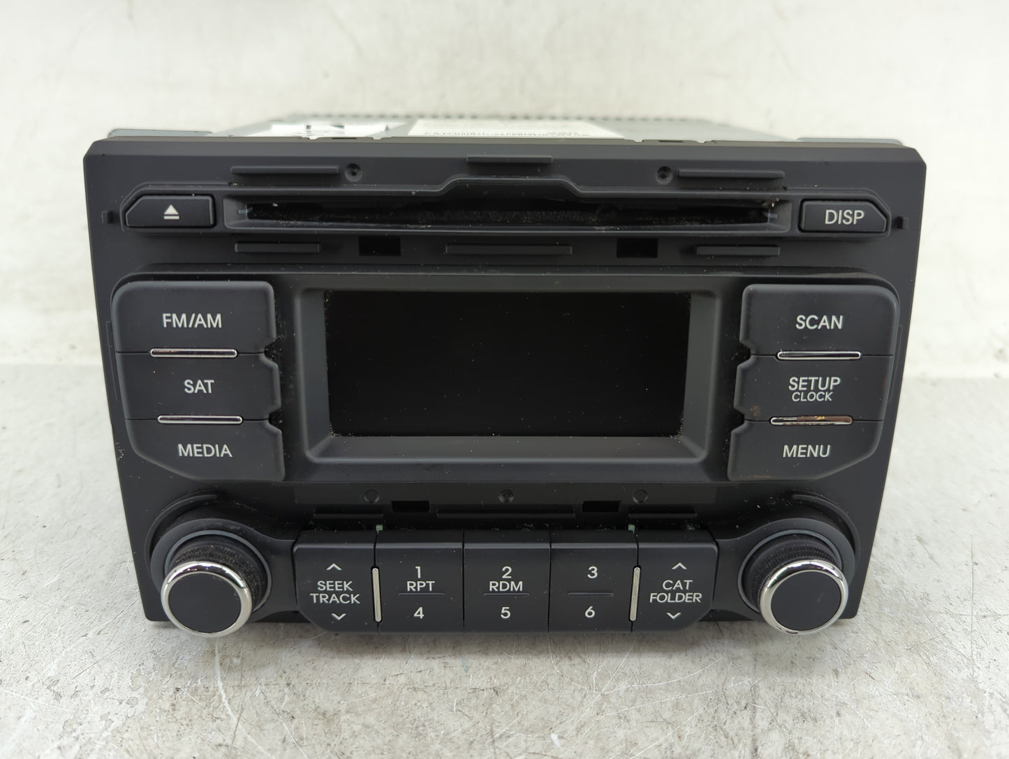 2012-2015 Kia Rio Radio AM FM Cd Player Receiver Replacement P/N:96170-1W900CA Fits Fits 2012 2013 2014 2015 OEM Used Auto P