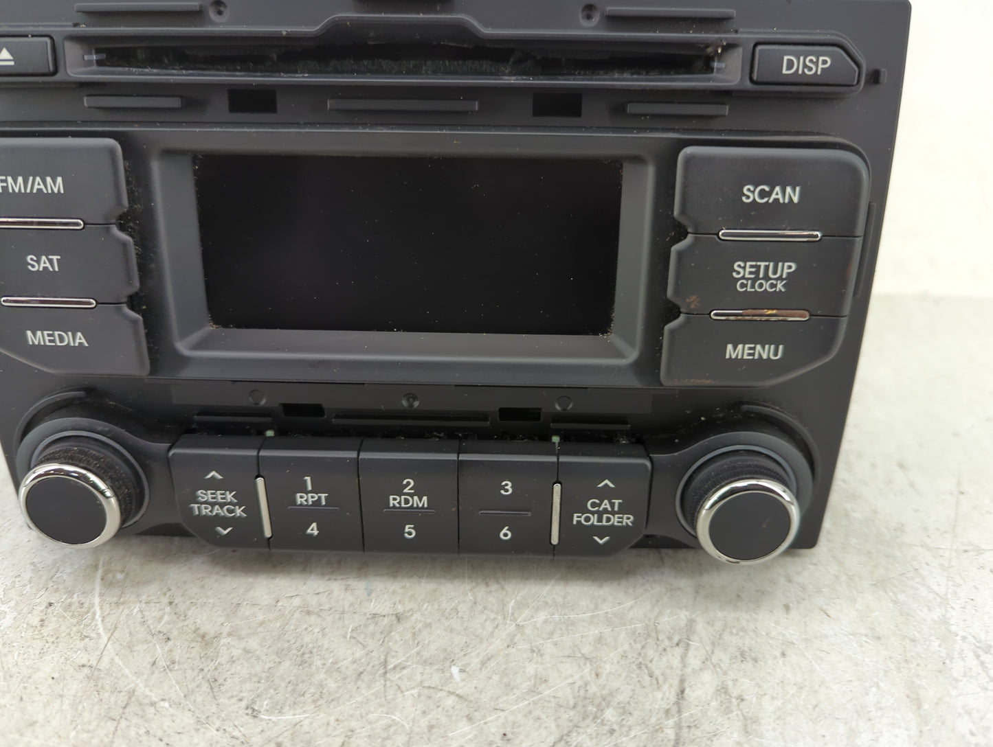 2012-2015 Kia Rio Radio AM FM Cd Player Receiver Replacement P/N:96170-1W900CA Fits Fits 2012 2013 2014 2015 OEM Used Auto P