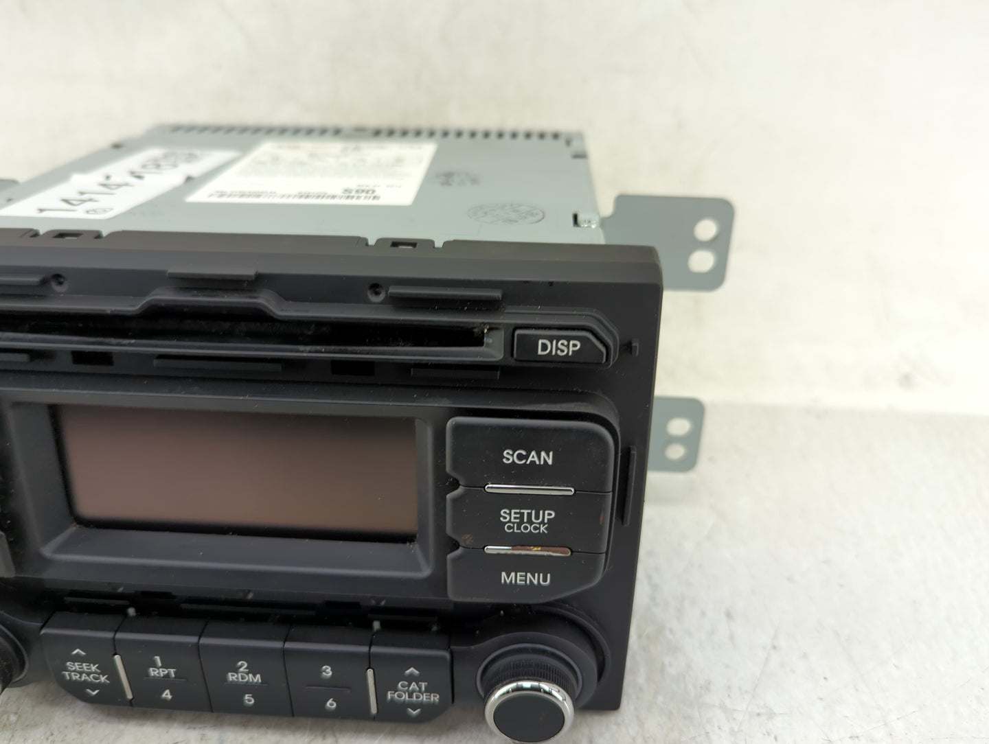 2012-2015 Kia Rio Radio AM FM Cd Player Receiver Replacement P/N:96170-1W900CA Fits Fits 2012 2013 2014 2015 OEM Used Auto P