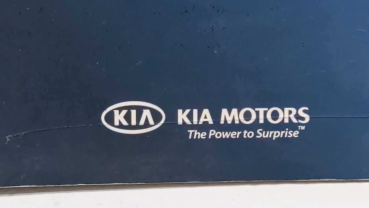 2012 Kia Rio Owners Manual Book Guide OEM Used Auto Parts - Oemusedautoparts1.com