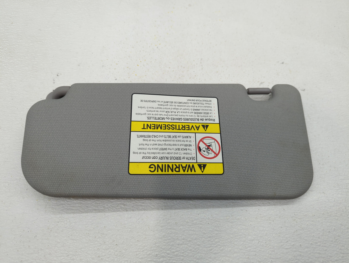 2012-2017 Kia Rio Sun Visor Shade Replacement Passenger Right Mirror Fits Fits 2012 2013 2014 2015 2016 2017 OEM Used Auto P