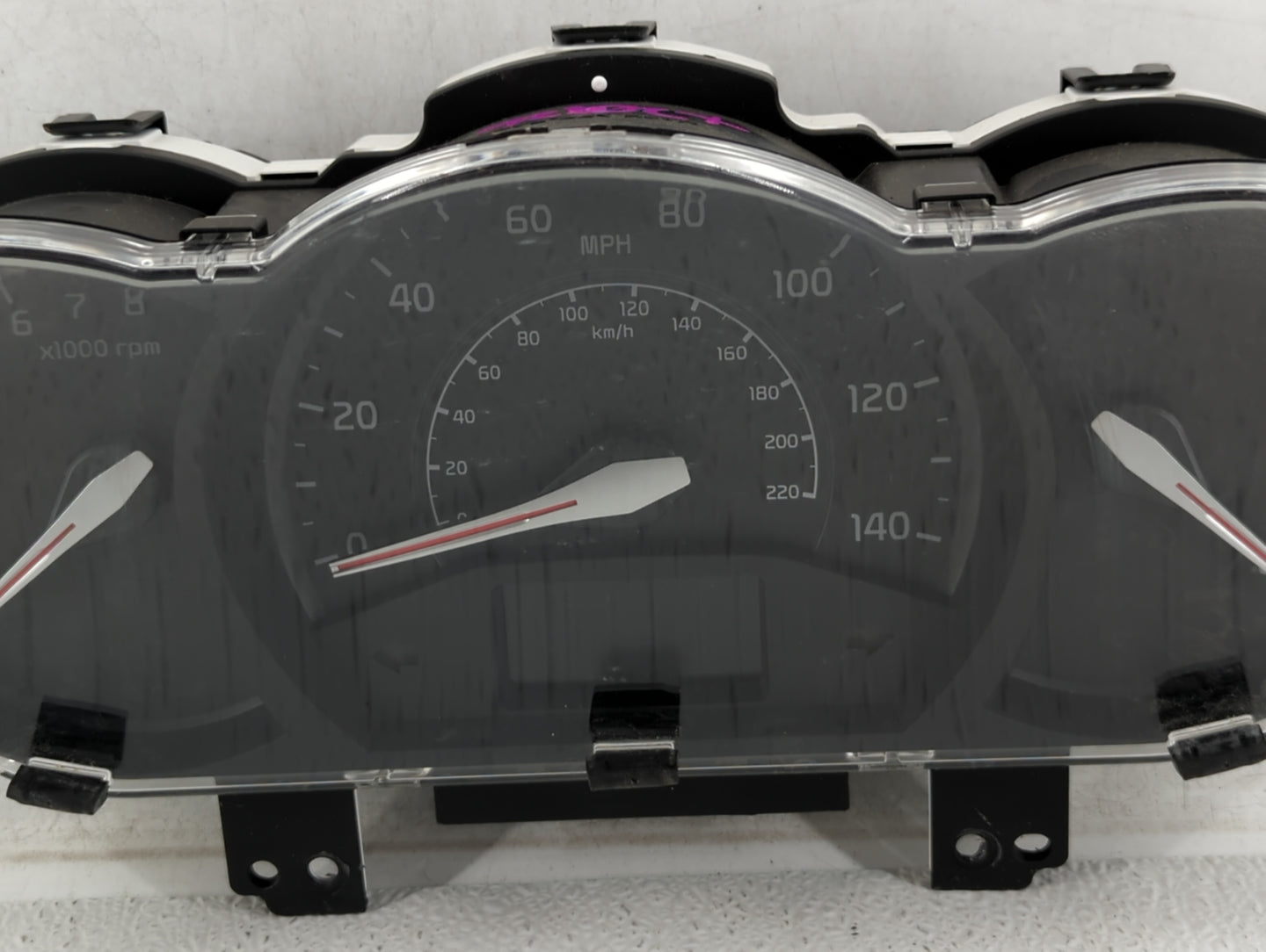 2012-2015 Kia Rio Instrument Cluster Speedometer Gauges P/N:94002-1W008 Fits Fits 2012 2013 2014 2015 OEM Used Auto Parts - 