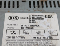 2012-2015 Kia Rio Am Fm Cd Player Radio Receiver 511277 - Oemusedautoparts1.com