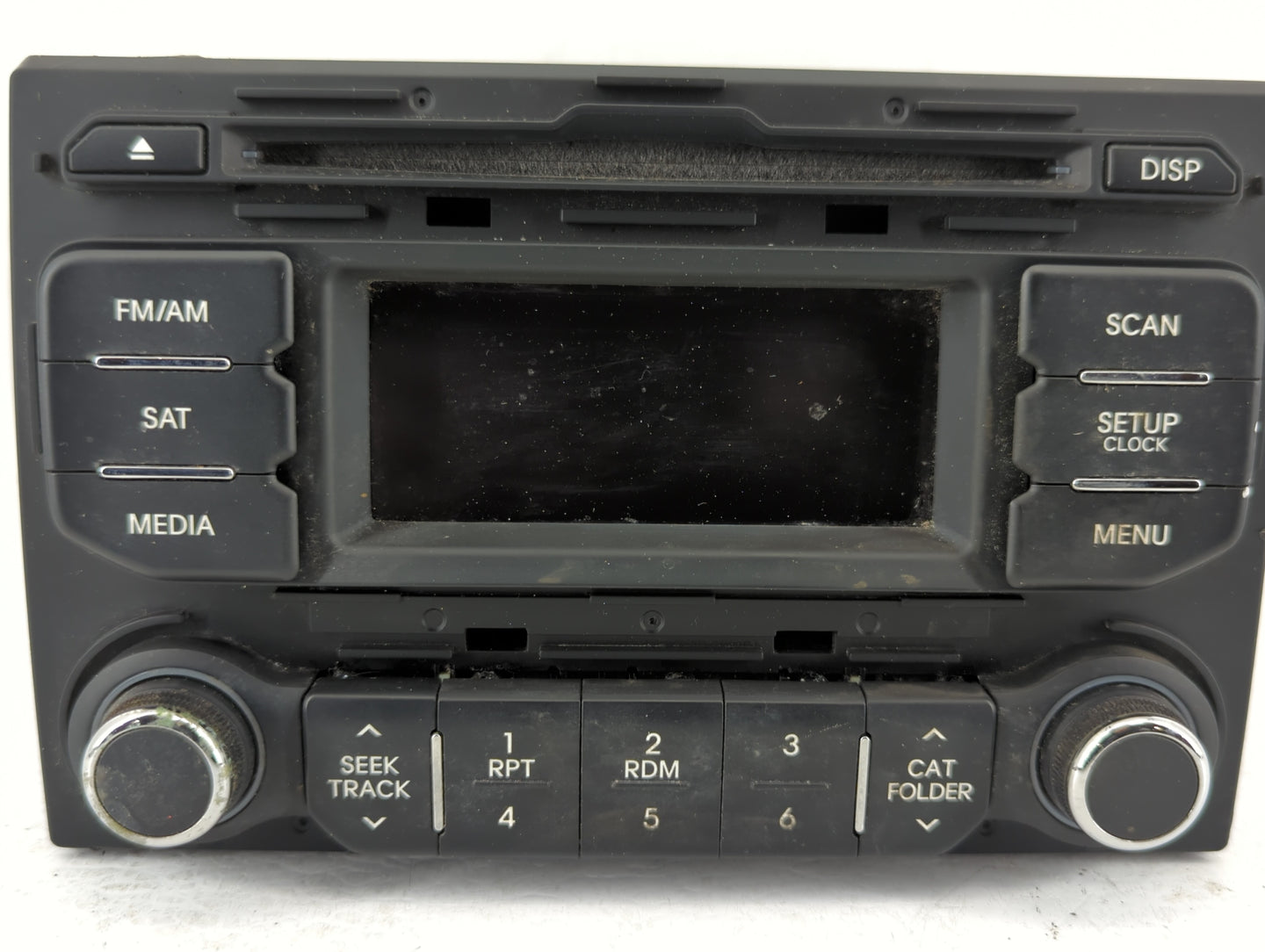 2012-2015 Kia Rio Radio AM FM Cd Player Receiver Replacement P/N:96170-1W900CA Fits Fits 2012 2013 2014 2015 OEM Used Auto P