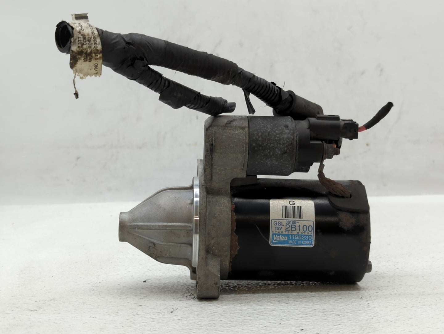 2012 Kia Rio Car Starter Motor Solenoid OEM P/N:1195239 36100-2B100 Fits Fits 2010 2011 OEM Used Auto Parts - Oemusedautopar