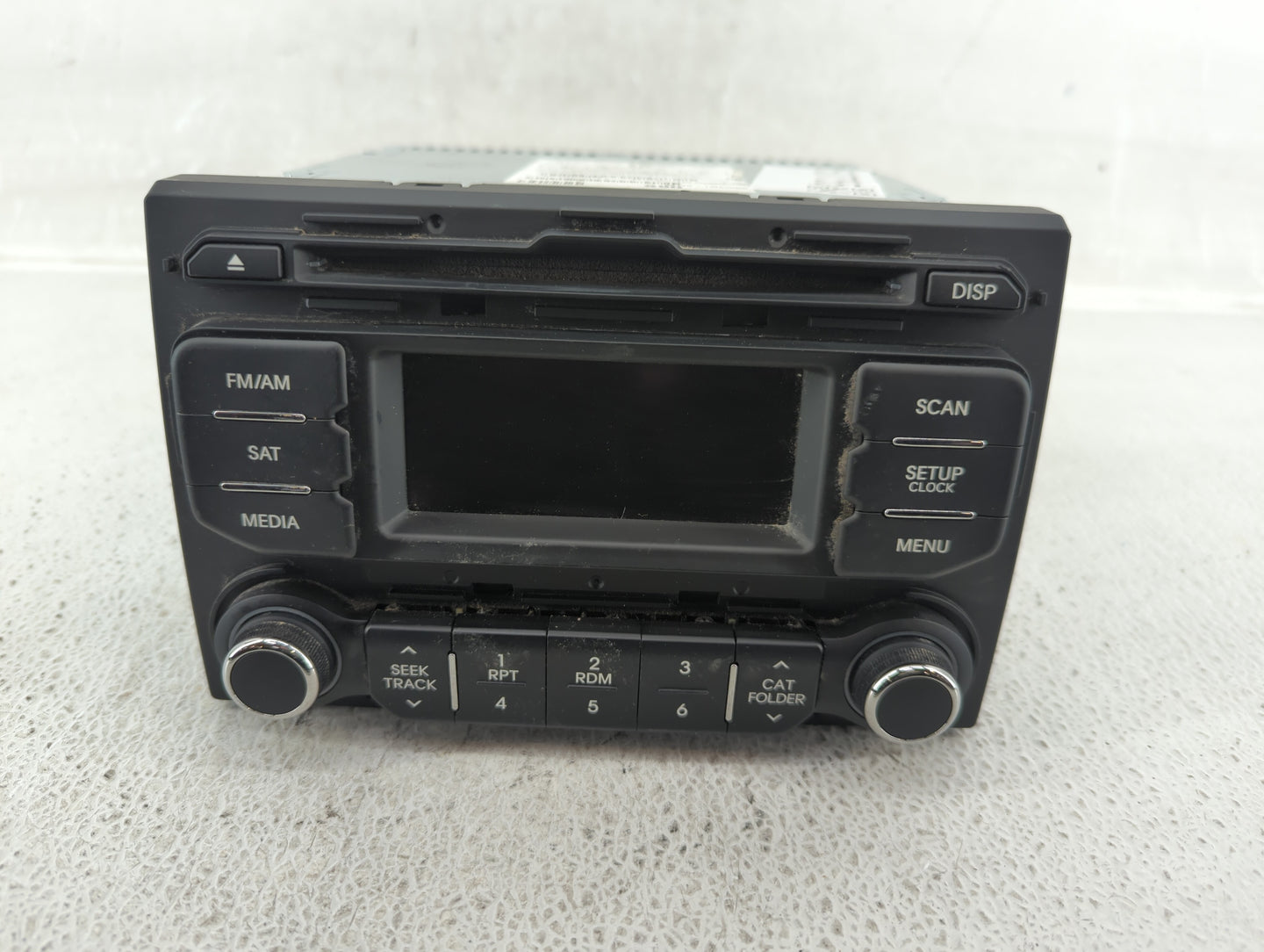 2012-2015 Kia Rio Radio AM FM Cd Player Receiver Replacement P/N:96170-1W900CA Fits Fits 2012 2013 2014 2015 OEM Used Auto P
