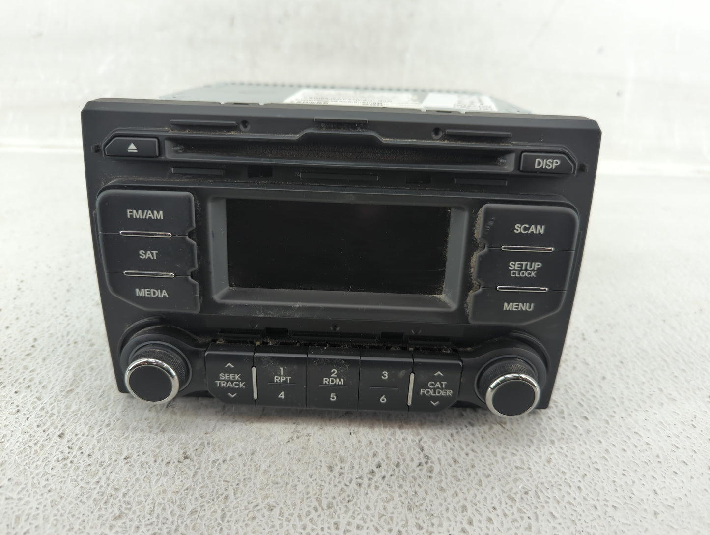 2012-2015 Kia Rio Radio AM FM Cd Player Receiver Replacement P/N:96170-1W900CA Fits Fits 2012 2013 2014 2015 OEM Used Auto P