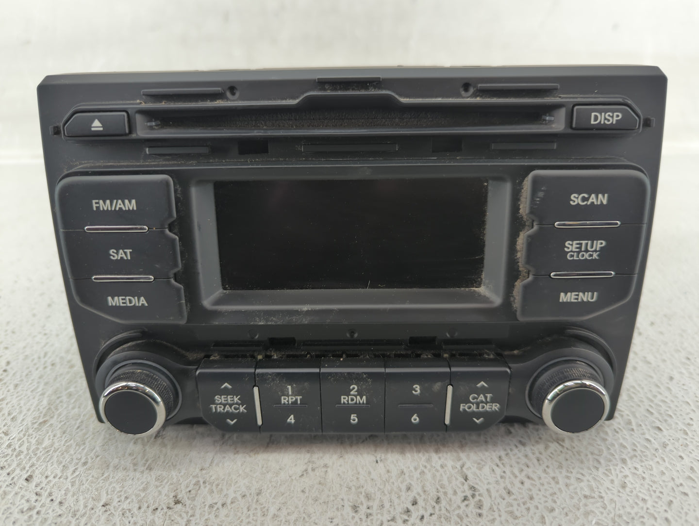 2012-2015 Kia Rio Radio AM FM Cd Player Receiver Replacement P/N:96170-1W900CA Fits Fits 2012 2013 2014 2015 OEM Used Auto P
