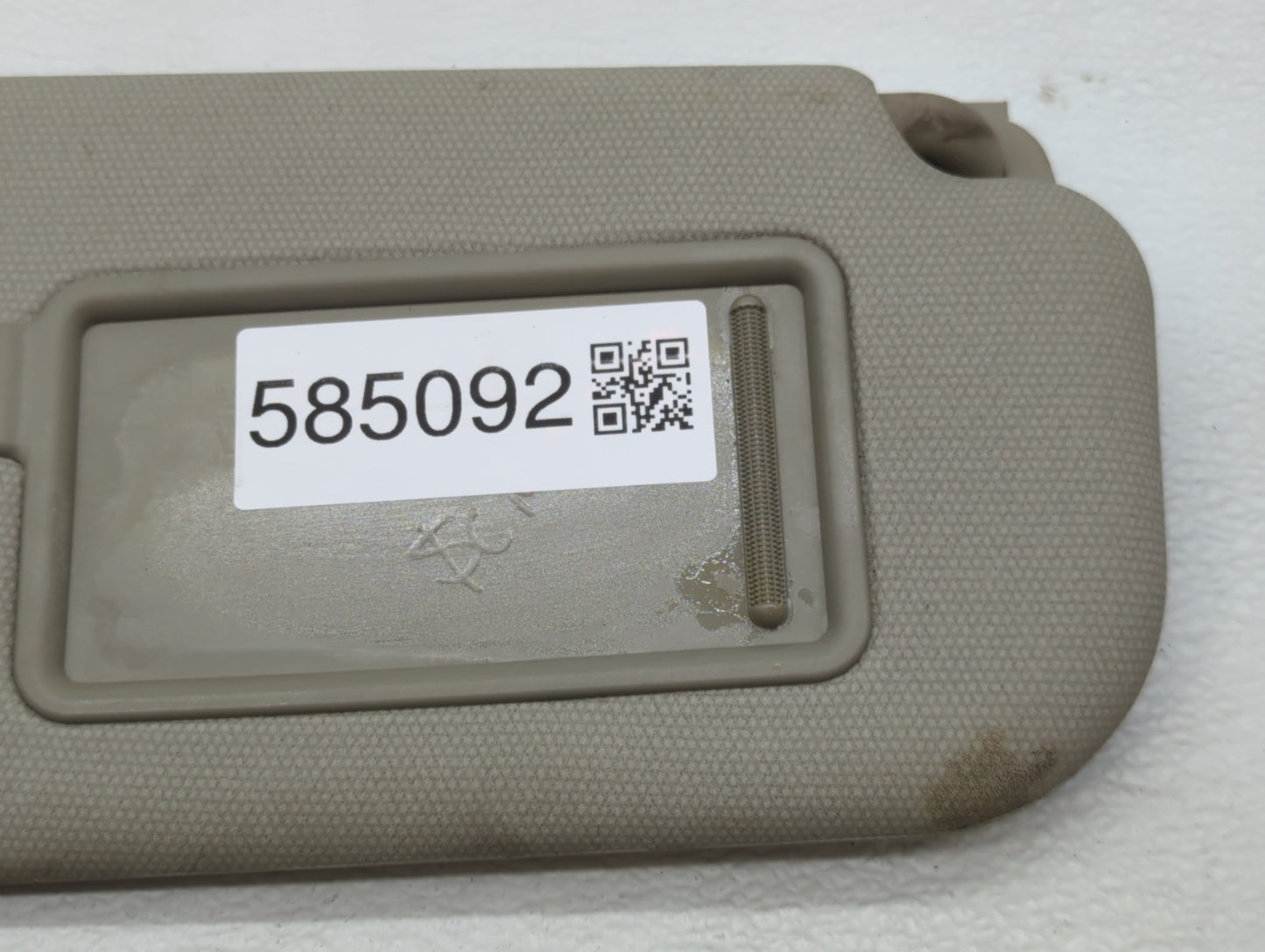 2012-2017 Kia Rio Sun Visor Shade Replacement Passenger Right Mirror Fits Fits 2012 2013 2014 2015 2016 2017 OEM Used Auto P
