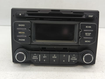 2012-2015 Kia Rio Am Fm Cd Player Radio Receiver - Oemusedautoparts1.com