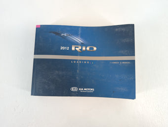compare product 2012 Kia Rio Owners Manual Book Guide P/N:A1WO-EC21E OEM Used Auto Parts
