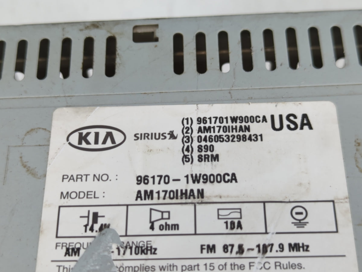 2012-2015 Kia Rio Am Fm Cd Player Radio Receiver 720056 - Oemusedautoparts1.com