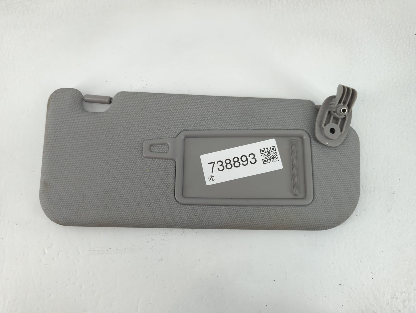 2012-2017 Kia Rio Sun Visor Shade Replacement Passenger Right Mirror Fits Fits 2012 2013 2014 2015 2016 2017 OEM Used Auto P
