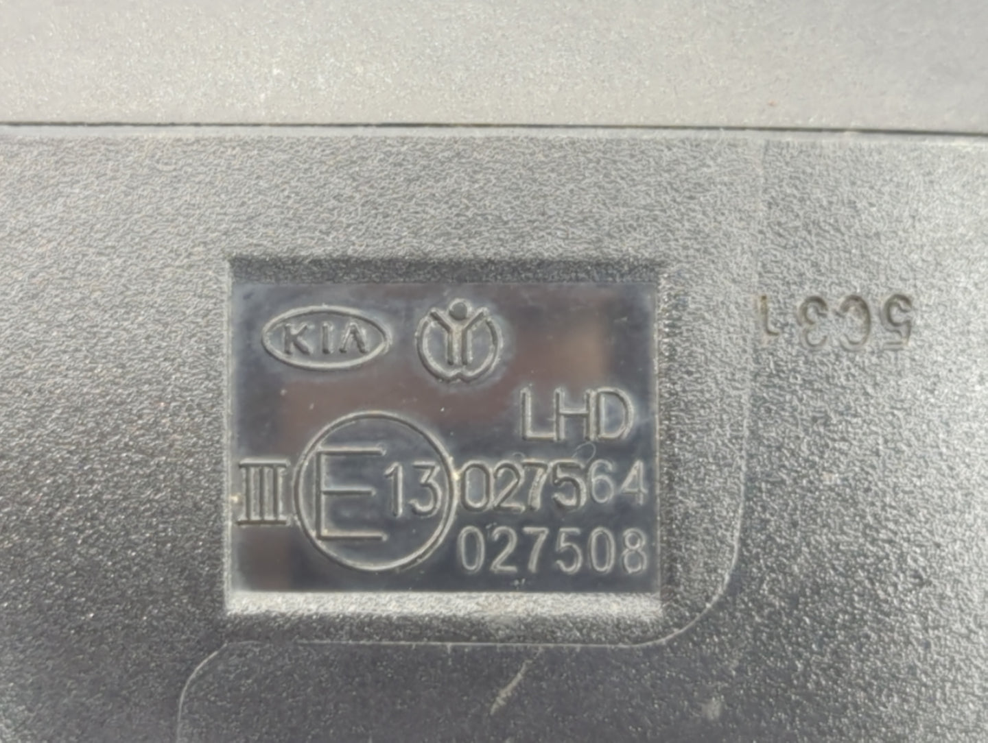 2012-2014 Kia Rio Passenger Side View Mirror - Right Door Mirror OEM Used - Oemusedautoparts1.com