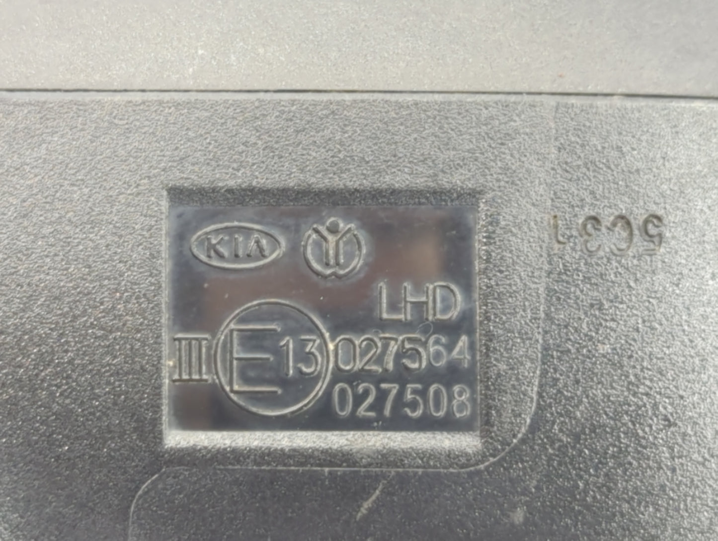 2012-2014 Kia Rio Passenger Side View Mirror - Right Door Mirror OEM Used - Oemusedautoparts1.com