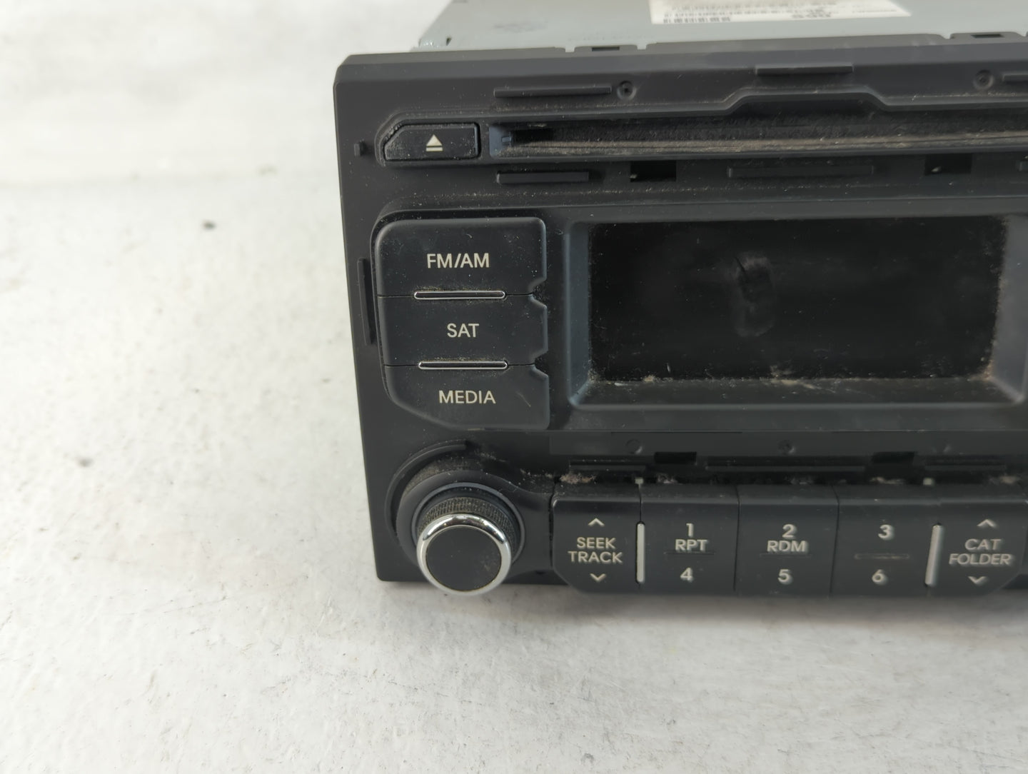 2012-2015 Kia Rio Radio AM FM Cd Player Receiver Replacement P/N:96170-1W900CA Fits Fits 2012 2013 2014 2015 OEM Used Auto P