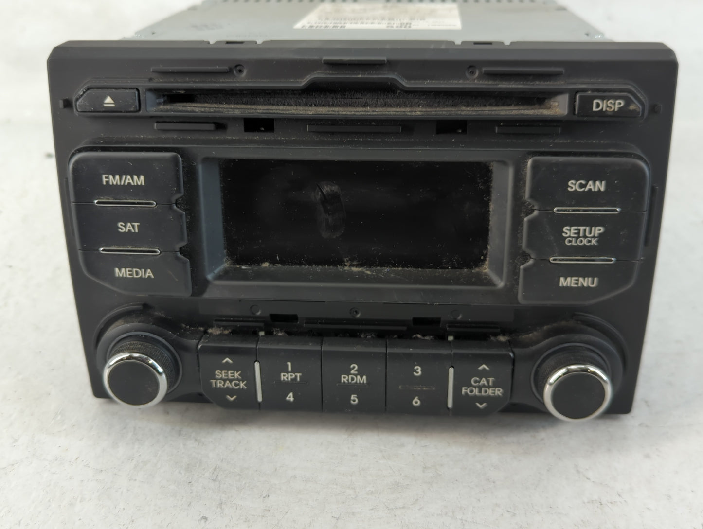2012-2015 Kia Rio Radio AM FM Cd Player Receiver Replacement P/N:96170-1W900CA Fits Fits 2012 2013 2014 2015 OEM Used Auto P