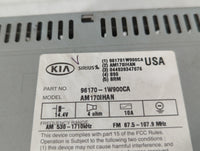 2012-2015 Kia Rio Radio AM FM Cd Player Receiver Replacement P/N:96170-1W900CA Fits Fits 2012 2013 2014 2015 OEM Used Auto P