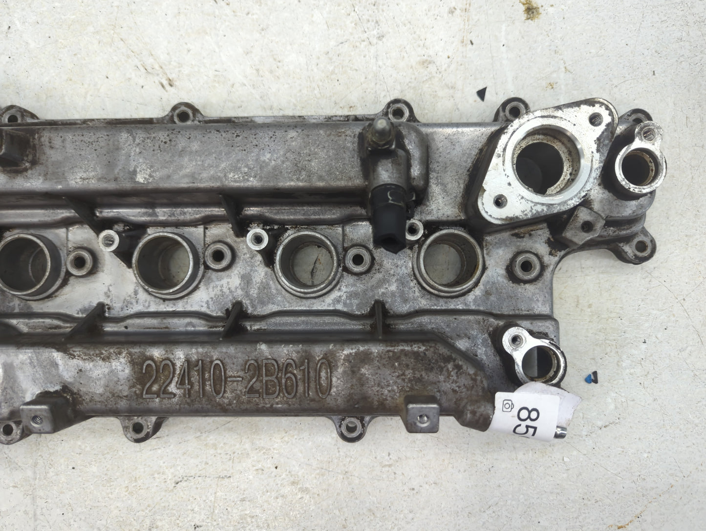 2012 Kia Rio Driver Left Cylinder Head Valve Cover P/N:22410-2B610 Fits OEM Used Auto Parts - Oemusedautoparts1.com