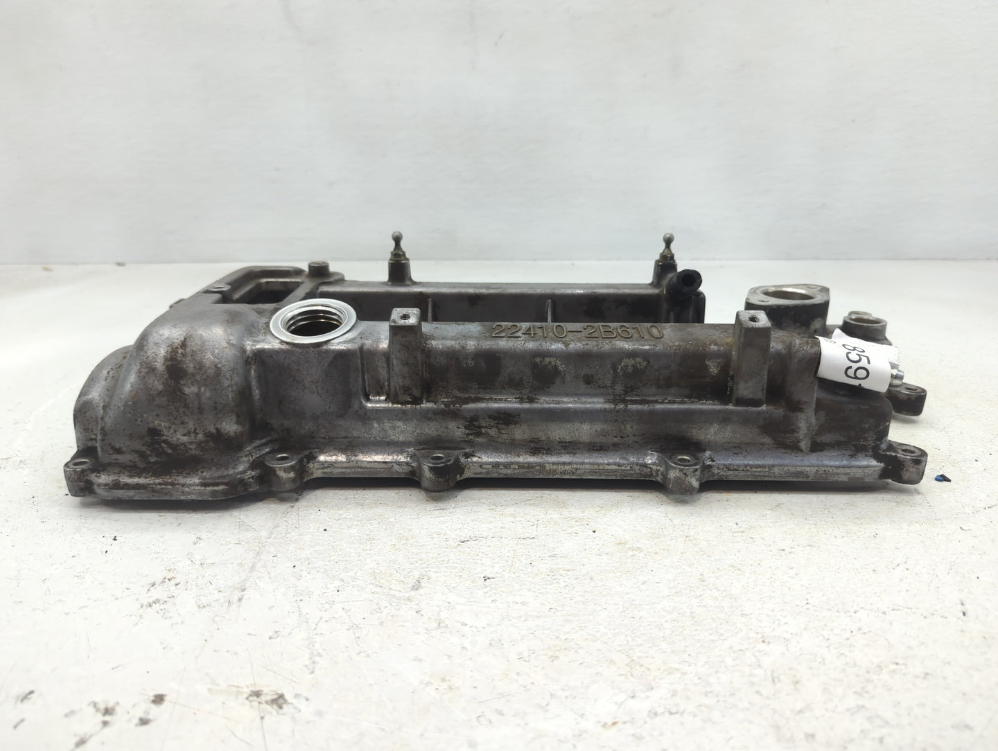 2012 Kia Rio Driver Left Cylinder Head Valve Cover P/N:22410-2B610 Fits OEM Used Auto Parts - Oemusedautoparts1.com