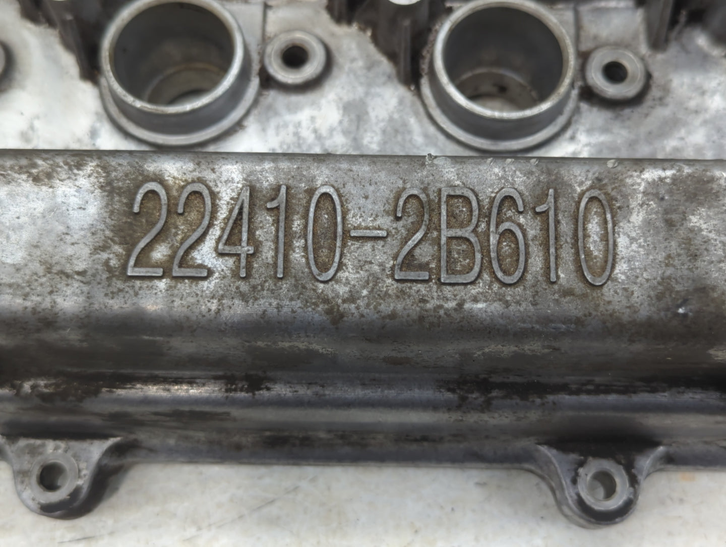 2012 Kia Rio Driver Left Cylinder Head Valve Cover P/N:22410-2B610 Fits OEM Used Auto Parts - Oemusedautoparts1.com