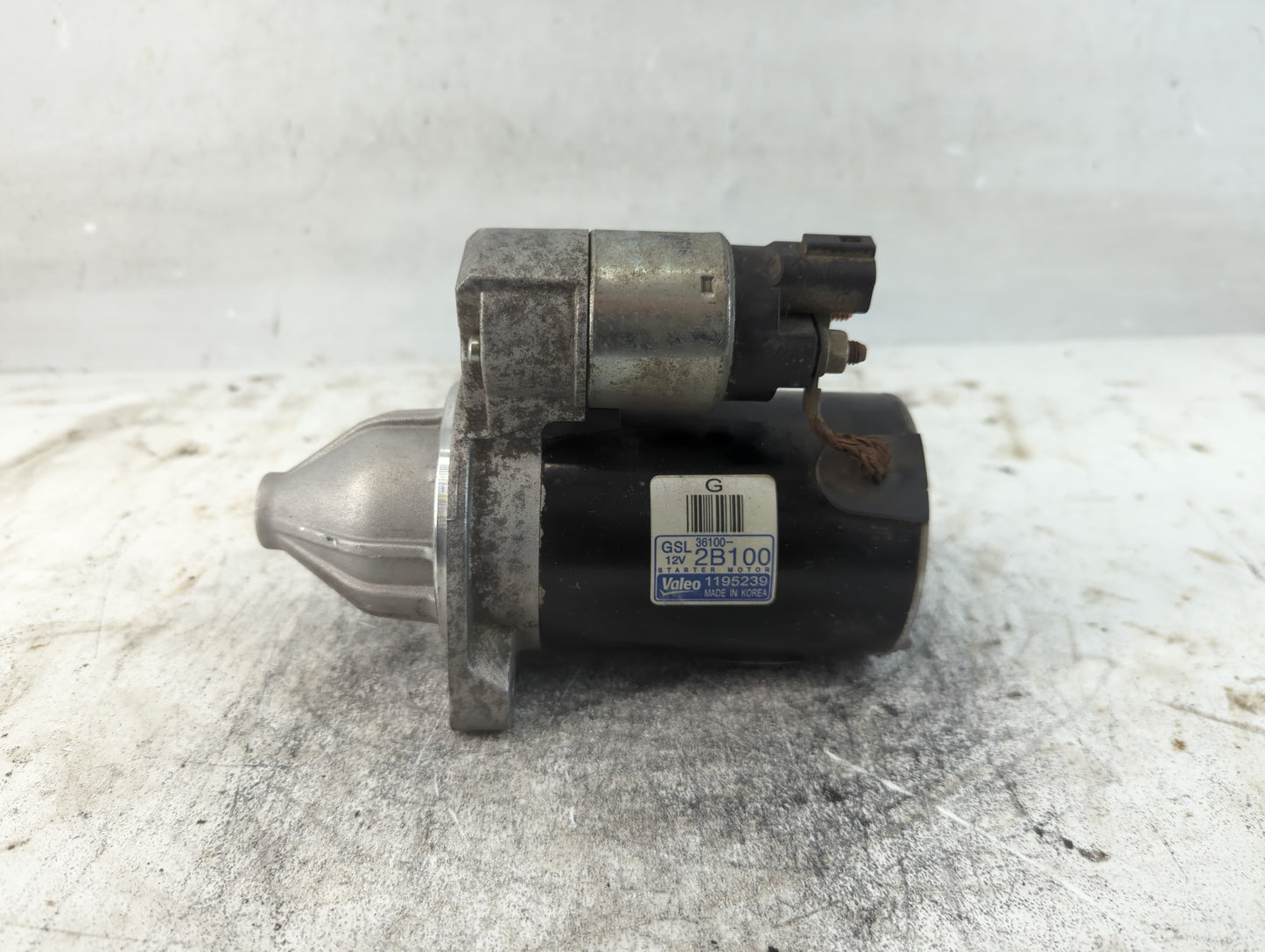 2012 Kia Rio Car Starter Motor Solenoid OEM P/N:36100-2B100 Fits Fits 2010 2011 OEM Used Auto Parts - Oemusedautoparts1.com