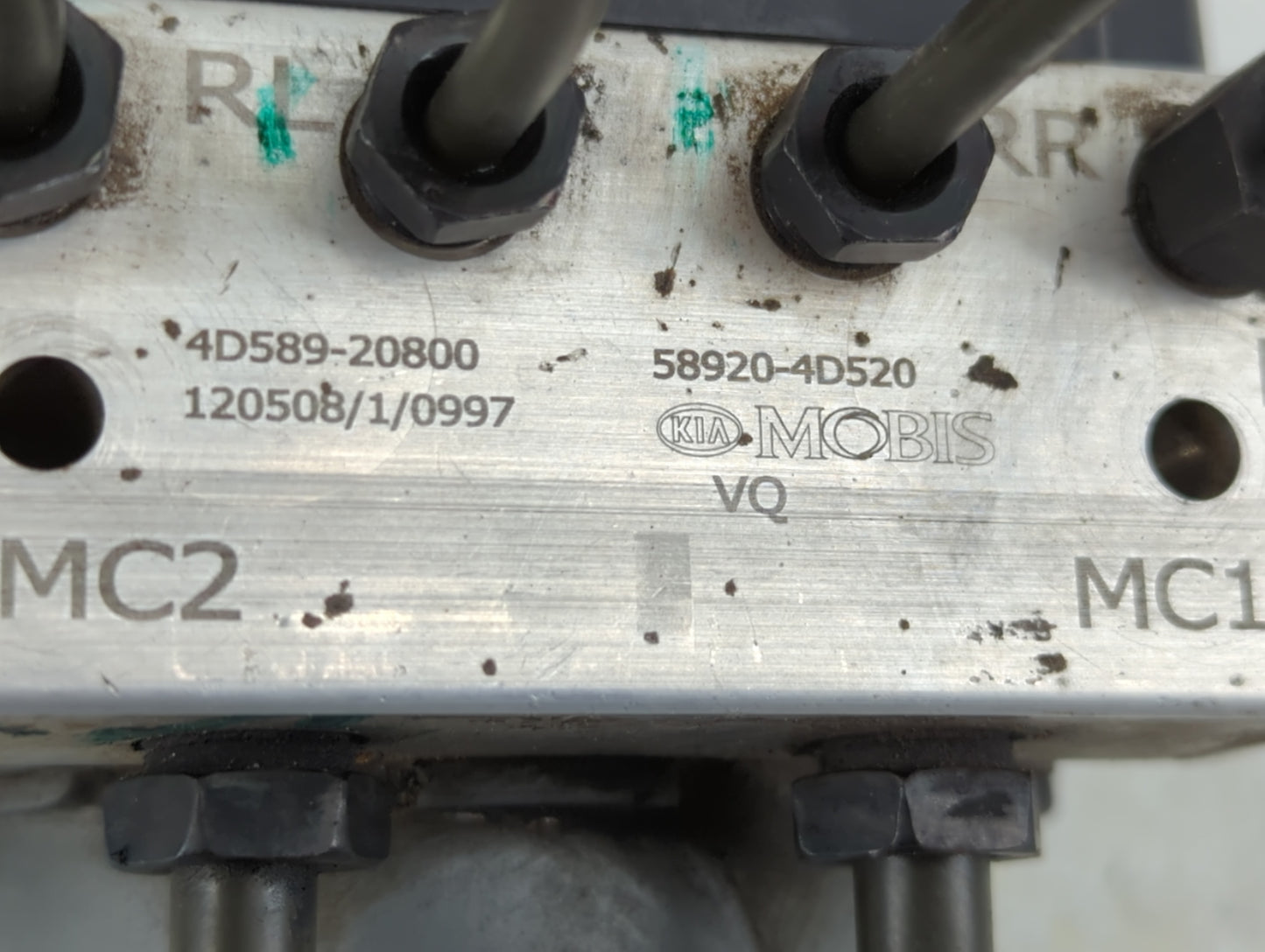 2011-2014 Kia Sedona ABS Pump Control Module Replacement P/N:58920-4D520 4D589-20800 Fits Fits 2011 2012 2014 OEM Used Auto 