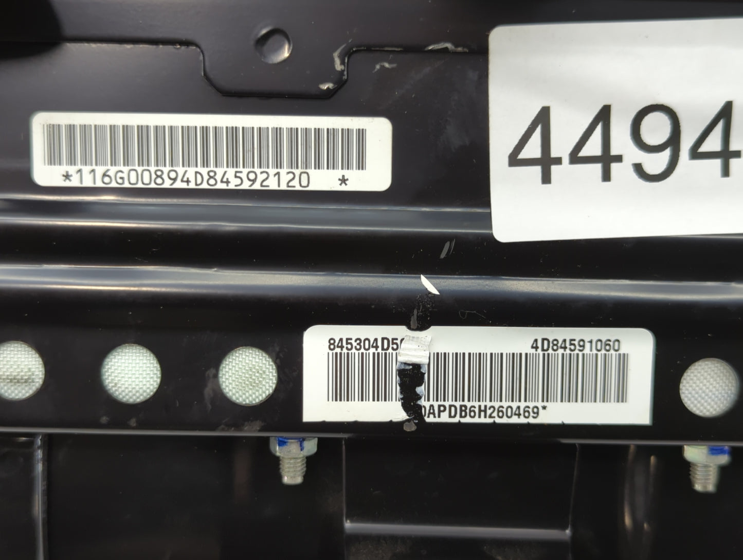 2009-2012 Kia Sedona Air Bag Passenger Right Dashboard Oem - Oemusedautoparts1.com