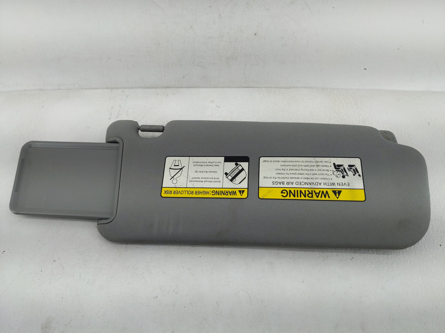 2011-2015 Kia Sorento Sun Visor Shade Replacement Driver Left Mirror Fits Fits 2011 2012 2013 2014 2015 OEM Used Auto Parts 