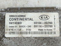 2012-2013 Kia Sorento PCM Engine Control Computer ECU ECM PCU OEM P/N:39104-2G760 39114-2G760, XMACC4DM3C Fits Fits 2012 201
