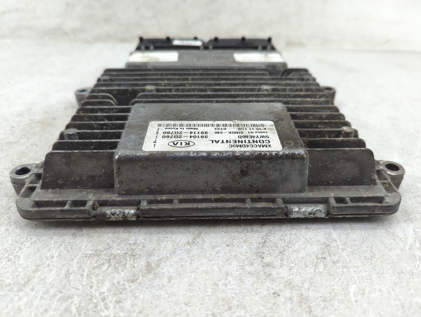 2012-2013 Kia Sorento PCM Engine Control Computer ECU ECM PCU OEM P/N:39104-2G760 39114-2G760, XMACC4DM3C Fits Fits 2012 201