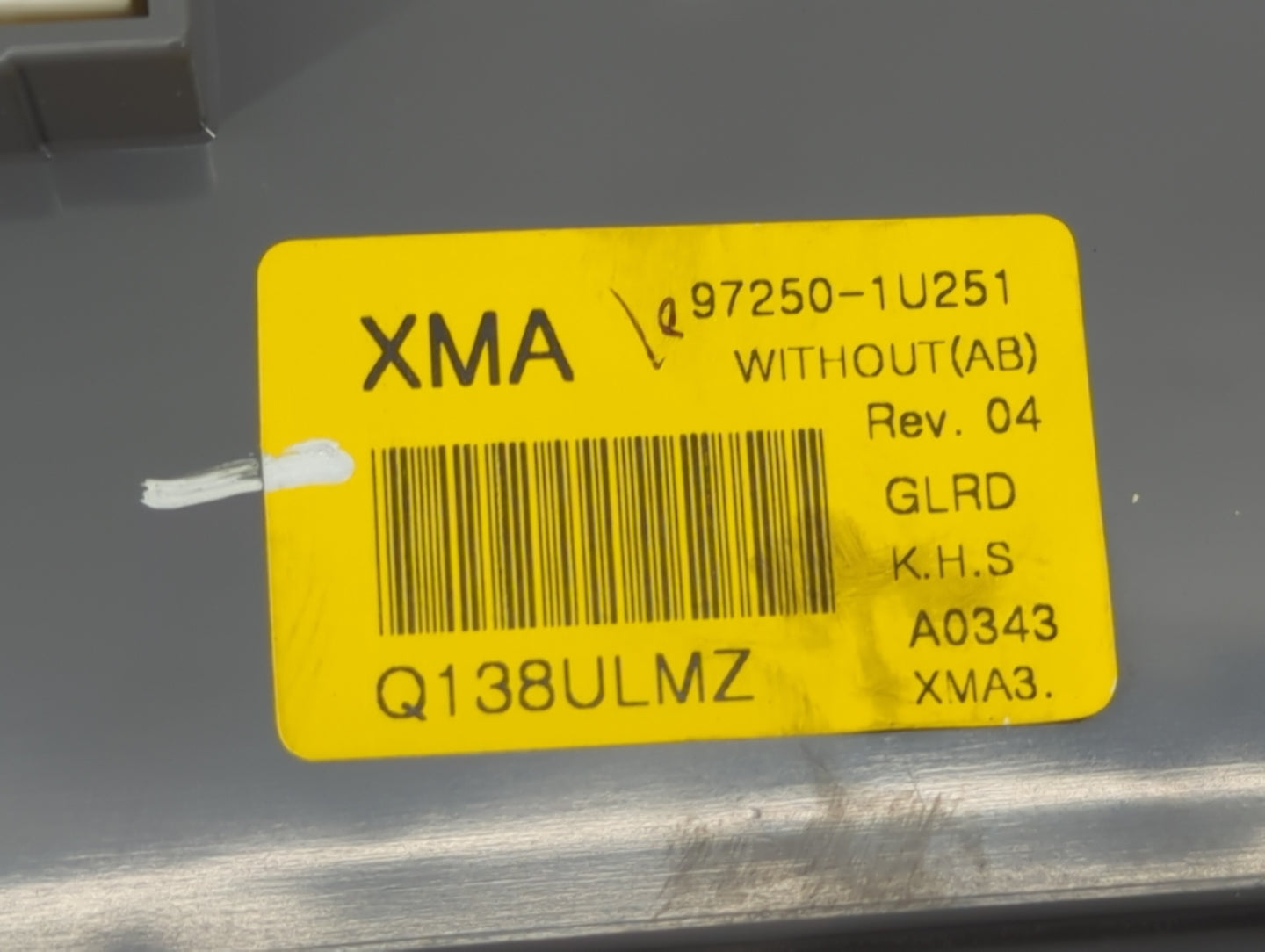 2011-2013 Kia Sorento Climate Control Module Temperature AC/Heater Replacement P/N:97250-1U251 Fits Fits 2011 2012 2013 OEM 