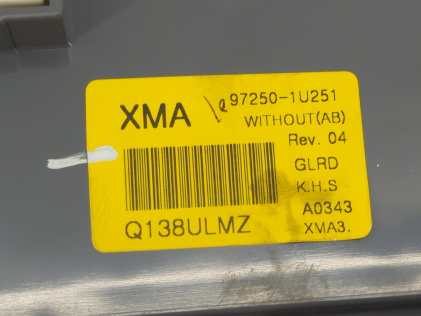 2011-2013 Kia Sorento Climate Control Module Temperature AC/Heater Replacement P/N:97250-1U251 Fits Fits 2011 2012 2013 OEM 