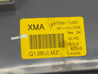 2011-2013 Kia Sorento Climate Control Module Temperature AC/Heater Replacement P/N:97250-1U251 Fits Fits 2011 2012 2013 OEM 